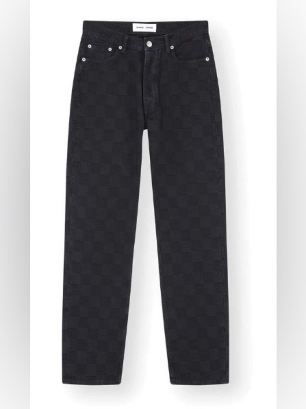Samsoe Samsoe Susan black OD check jeans 32